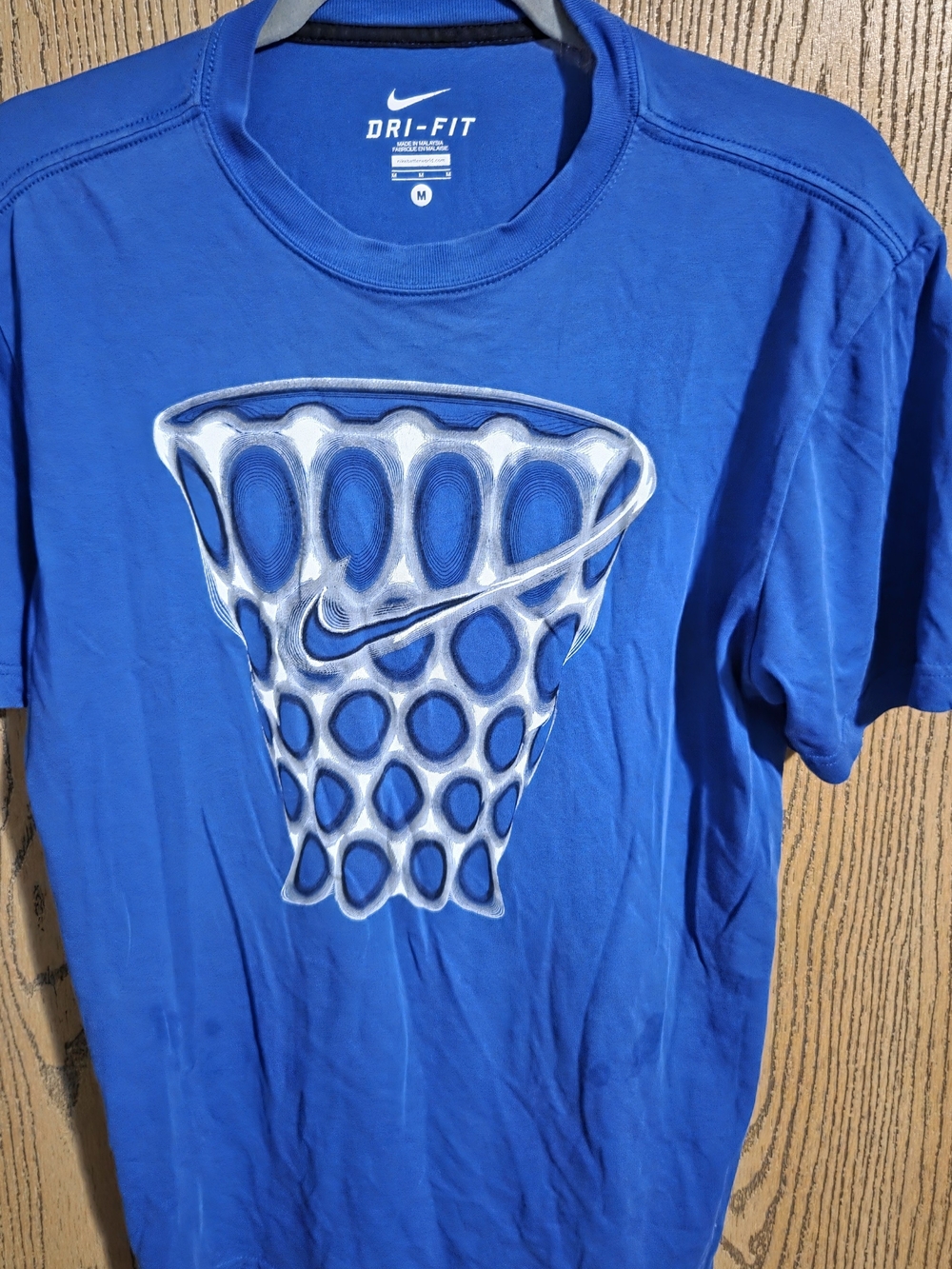 Nike Men's Royal Blue Short Sleeve Basketball Graphic Tee